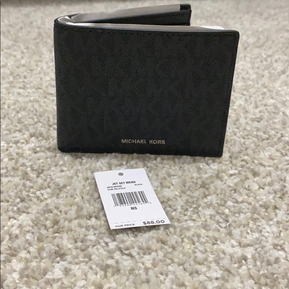 Michael Kors Other - NWT Michael Kors Men’s Black Slim Billfold Wallet